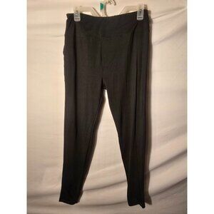 Zone Pro Womens Black Workout Leggings pants Pockets Size XL